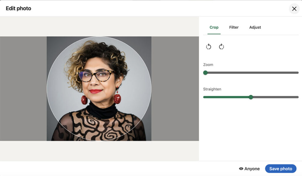 linkedin headshot