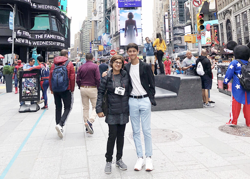 New York City with Teenager