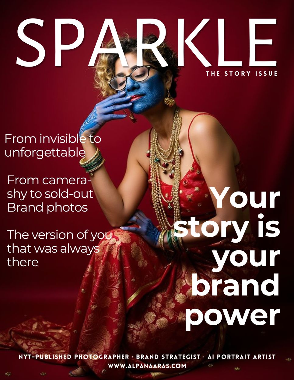 ReImagined cover: artful AI portraits for women over 40—remote, quick-turn brand images that don’t look AI.ReImagined cover: artful AI portraits for women over 40—remote, quick-turn brand images that don’t look AI.