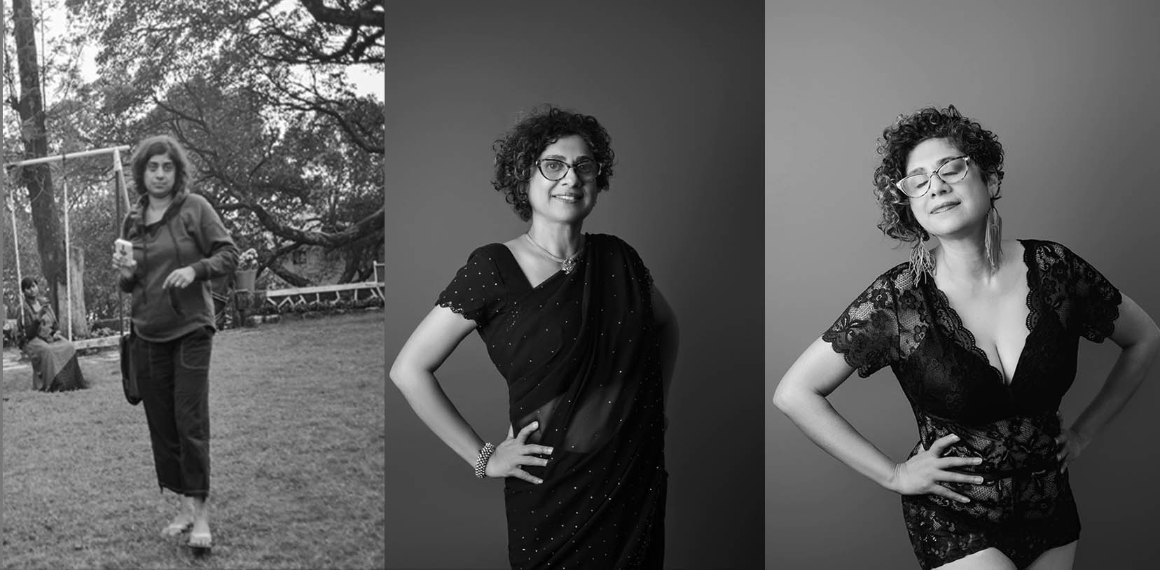 before and after empowering photo